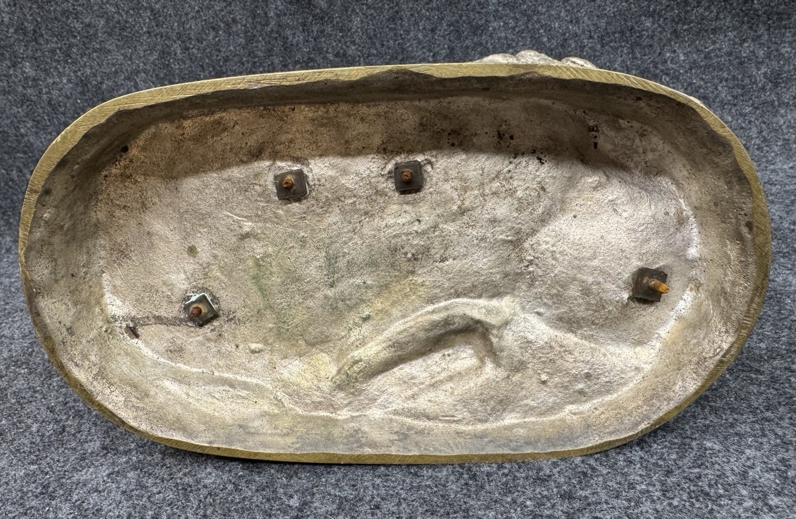 AGATHON LEONARD Antique Bronze Sculpture ~ Arab on Camel Art Signed Rider A 10”