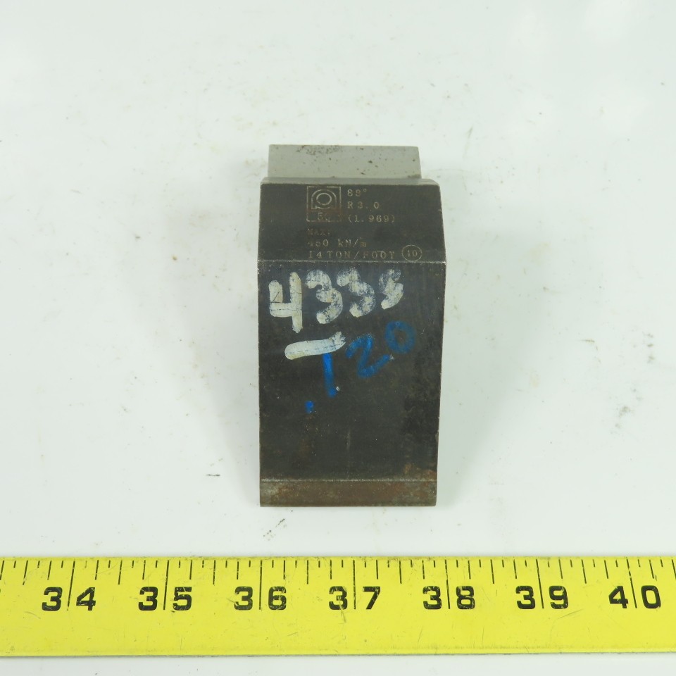 Amada 50mm 88° One Touch V-Forming Press Brake Gooseneck Die Punch R3.0