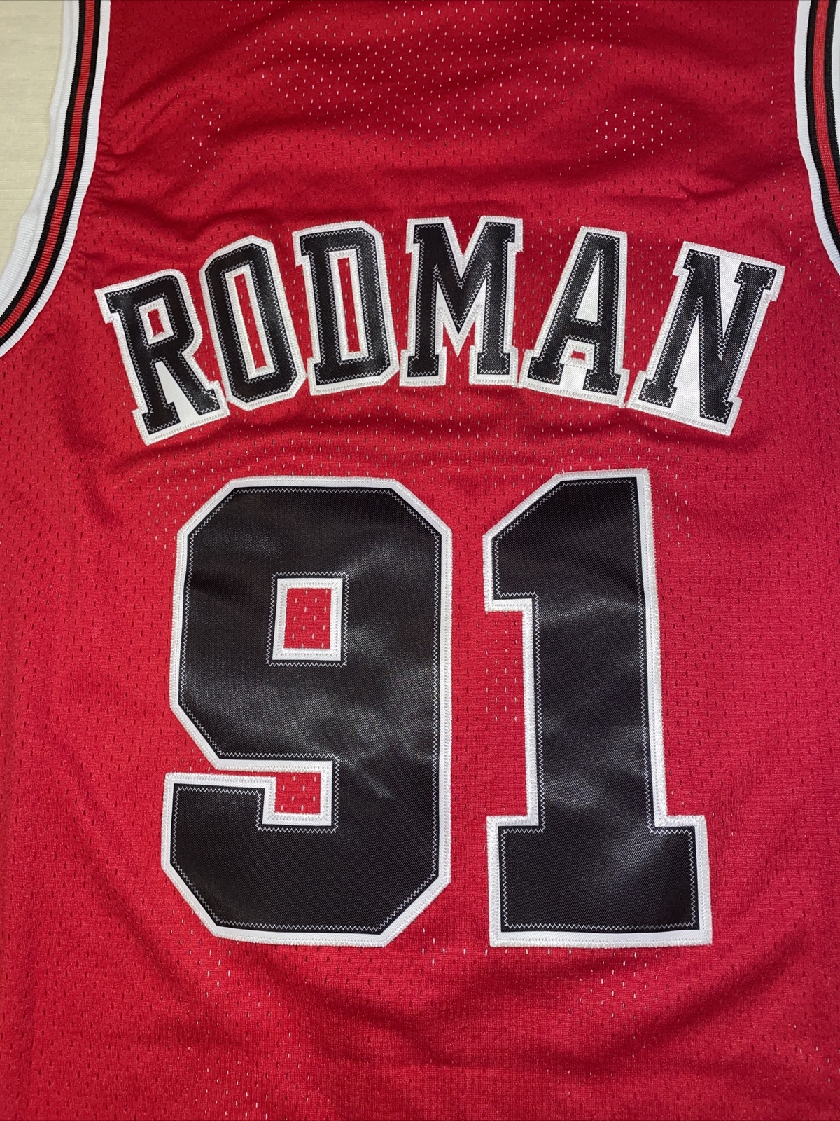 Nwt Adult Large MITCHELL NESS CHICAGO BULLS DENNIS RODMAN 1997-98 JERSEY