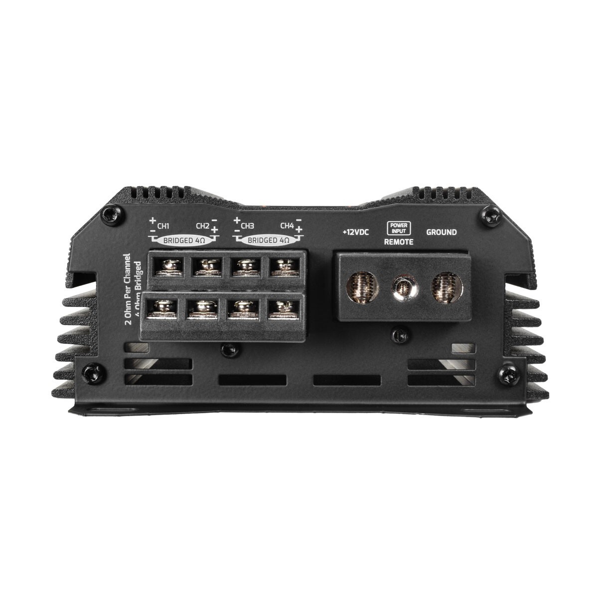 PRV MDX1200.4 2 Ohm Mini 4 Channel Amp 4x 300 Watts Compact Car Audio Amplifier