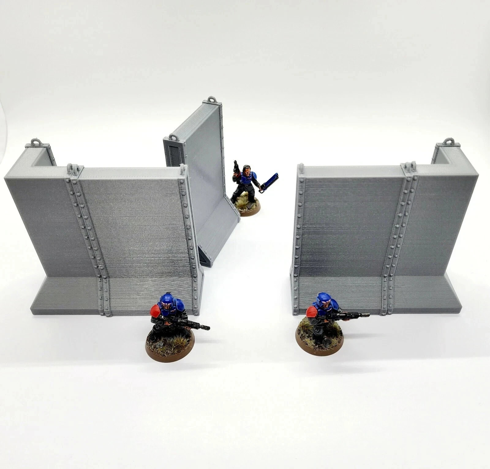 GREAT VALUE DEFENSE BARRIER 28mm terrain FAST SHIP|Alternate Wargaming Miniature
