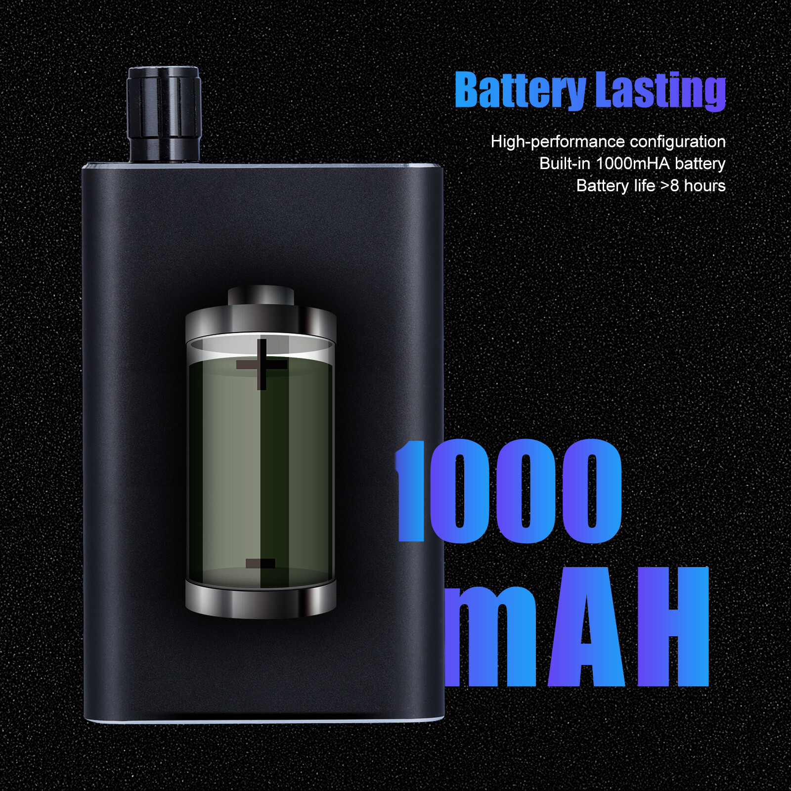 Portable HiFi Headphone Amplifier Amp 3.5mm Headset Amplifier Two-Stage GAIN