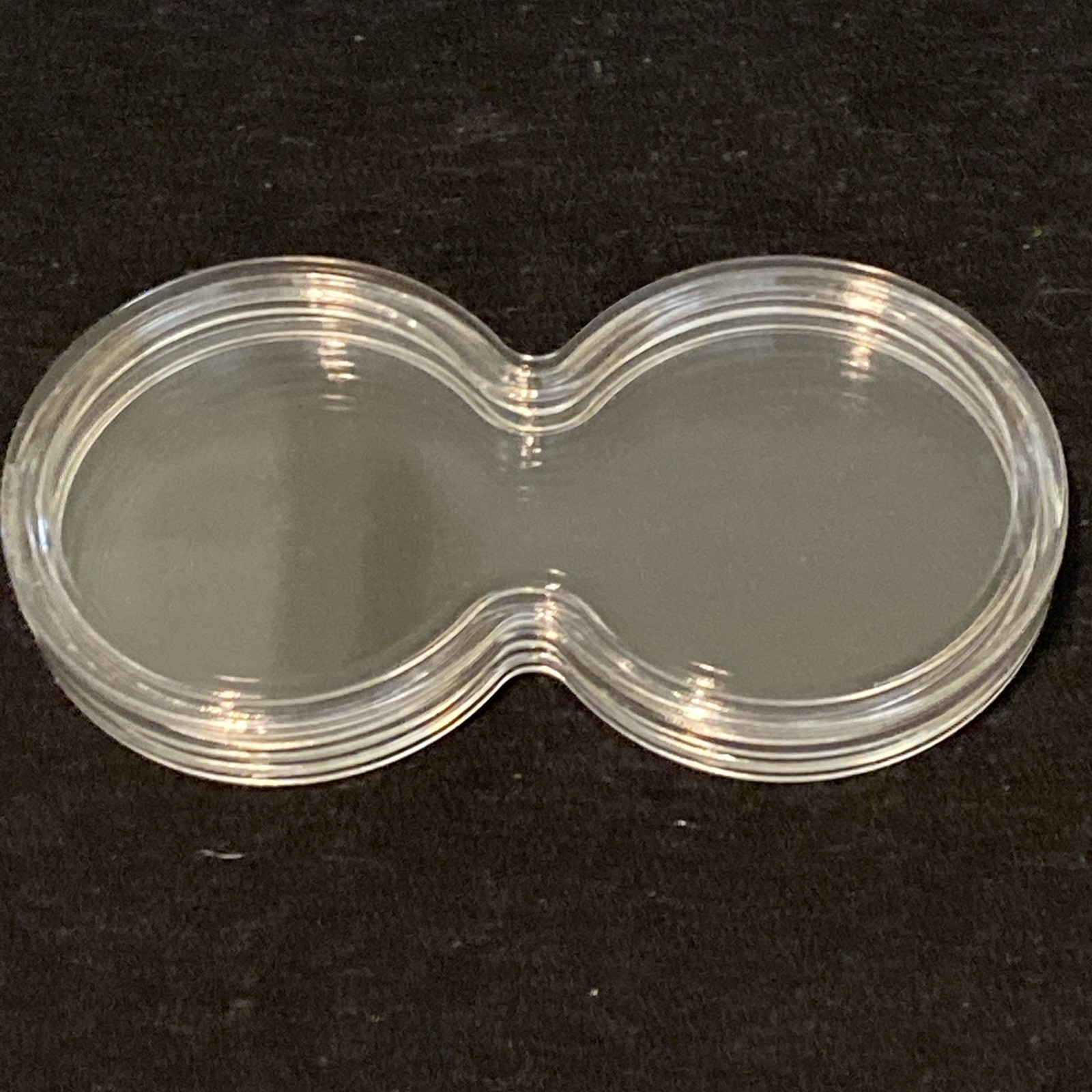 DUO CAPSULE – Infinity double coin STACKABLE capsule **No Precious Metals**