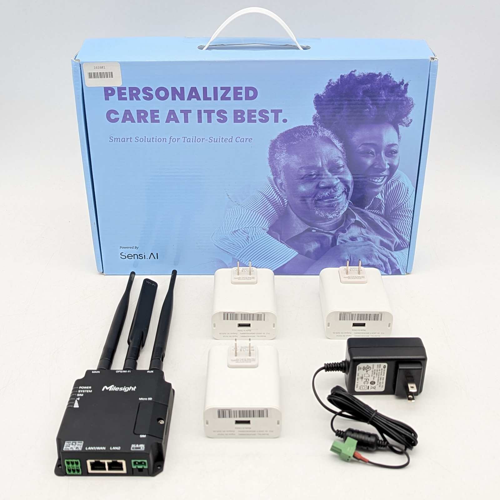 Milesight Celluar Router w/ 3 Third Reality Sensi V3 Zigbee Contact Sensors