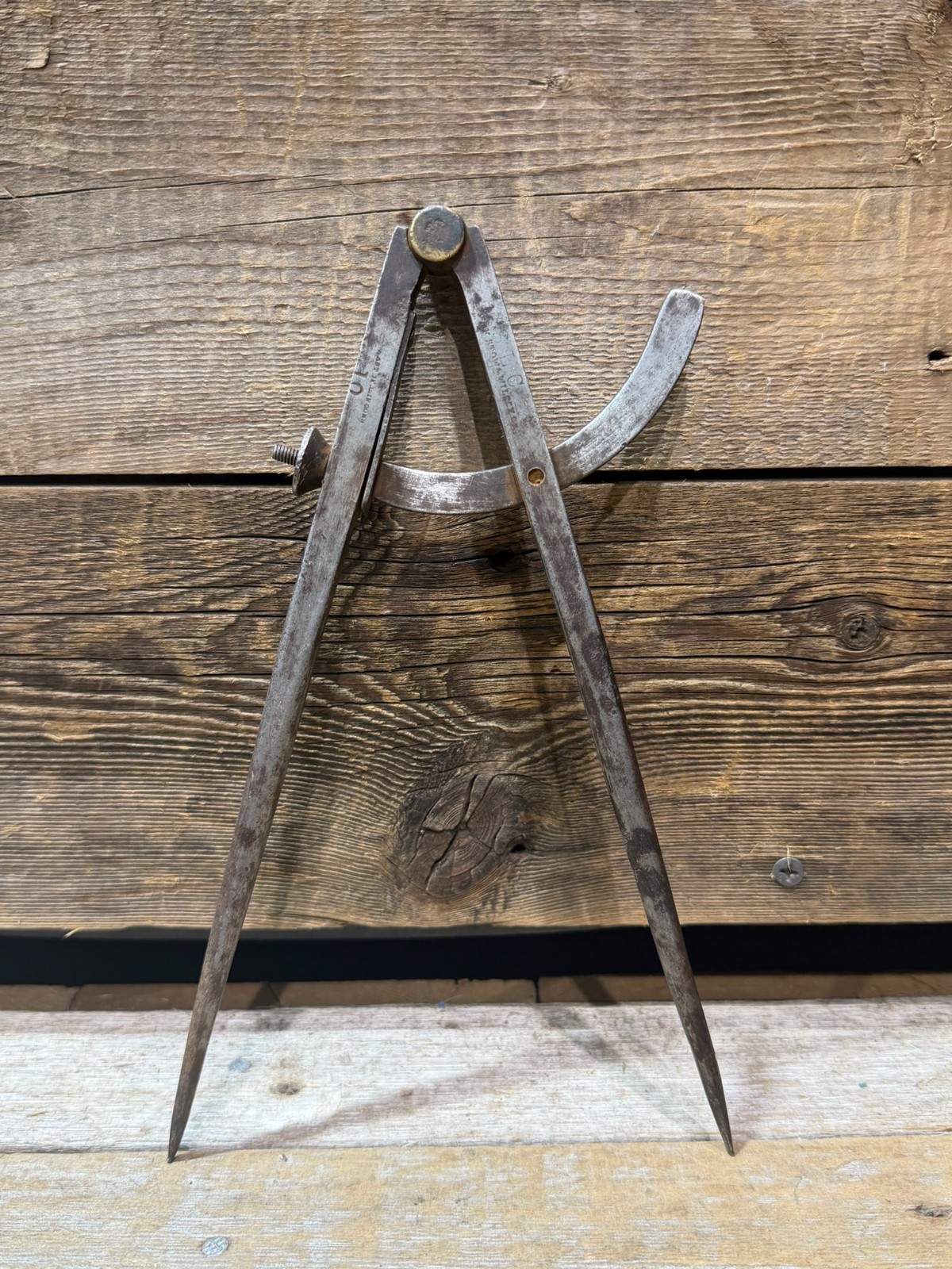 Early 1900s Peck, Stow & Wilcox Co., No. 10 Wing Divider/Caliper