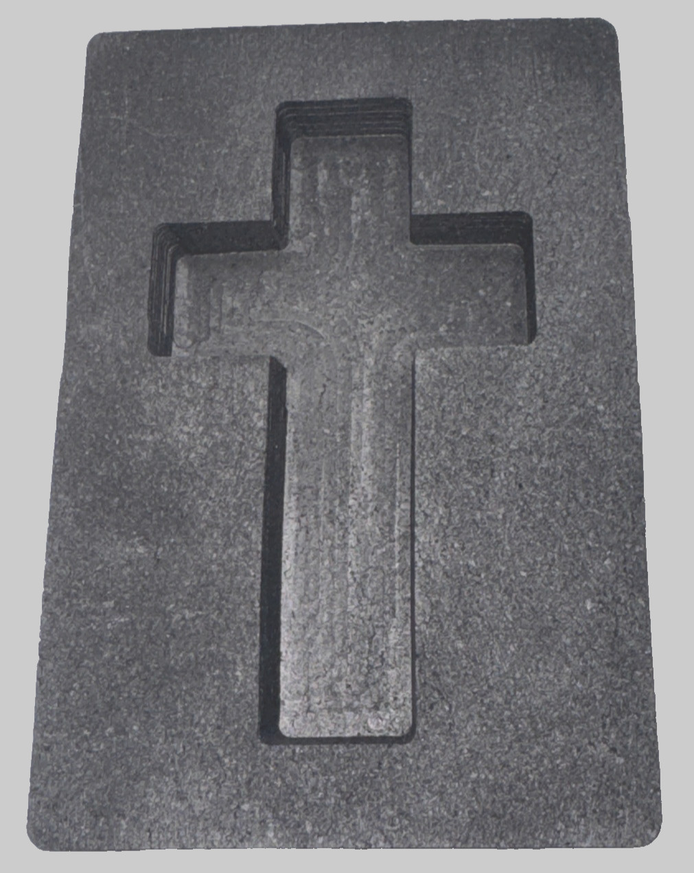 Graphite Ingot Mold for Casting 10 oz Gold Cross