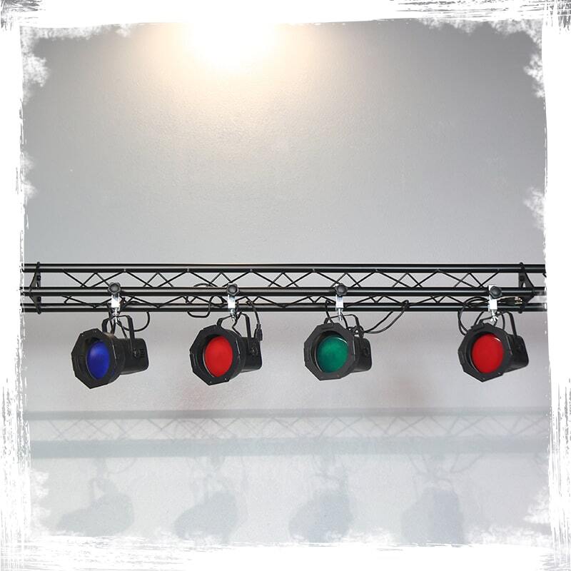 3-PACK Stage Mount Triangle Truss Extension by GRIFFIN | 5Ft DJ Stage Lights