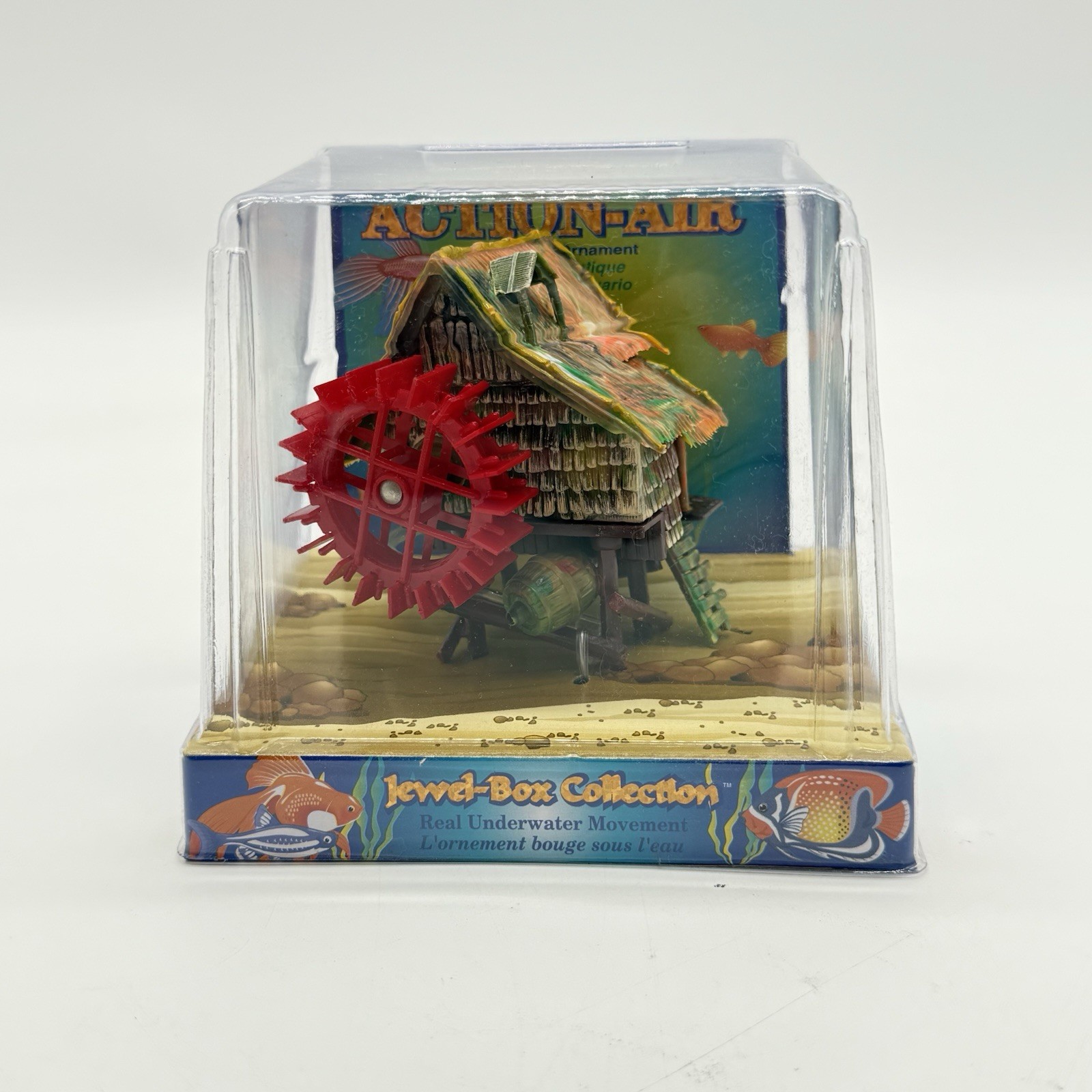 Penn-Plax Action-Air Aerating Aquarium Ornament – Rice Mill