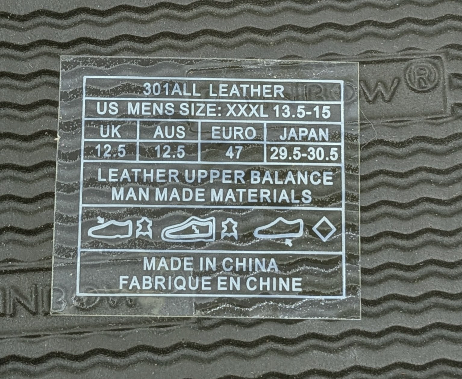 Rainbow Sandals Tahitian Tan Men's XXXL 13.5-15 301ALL - NWT