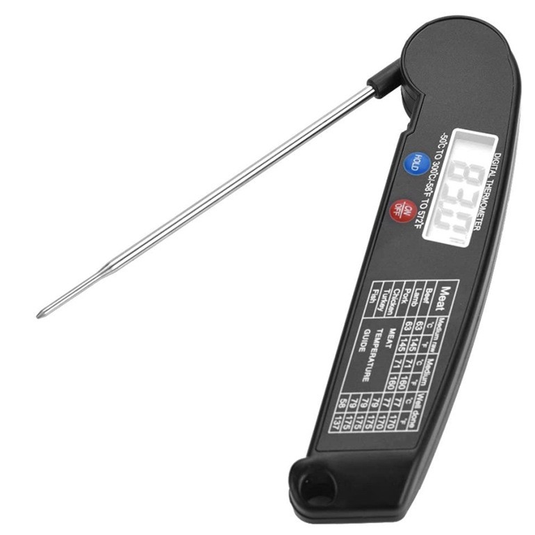 Instant Read Digital Meat Thermometer BBQ Grill Smoker For Kitchen Food Cooking