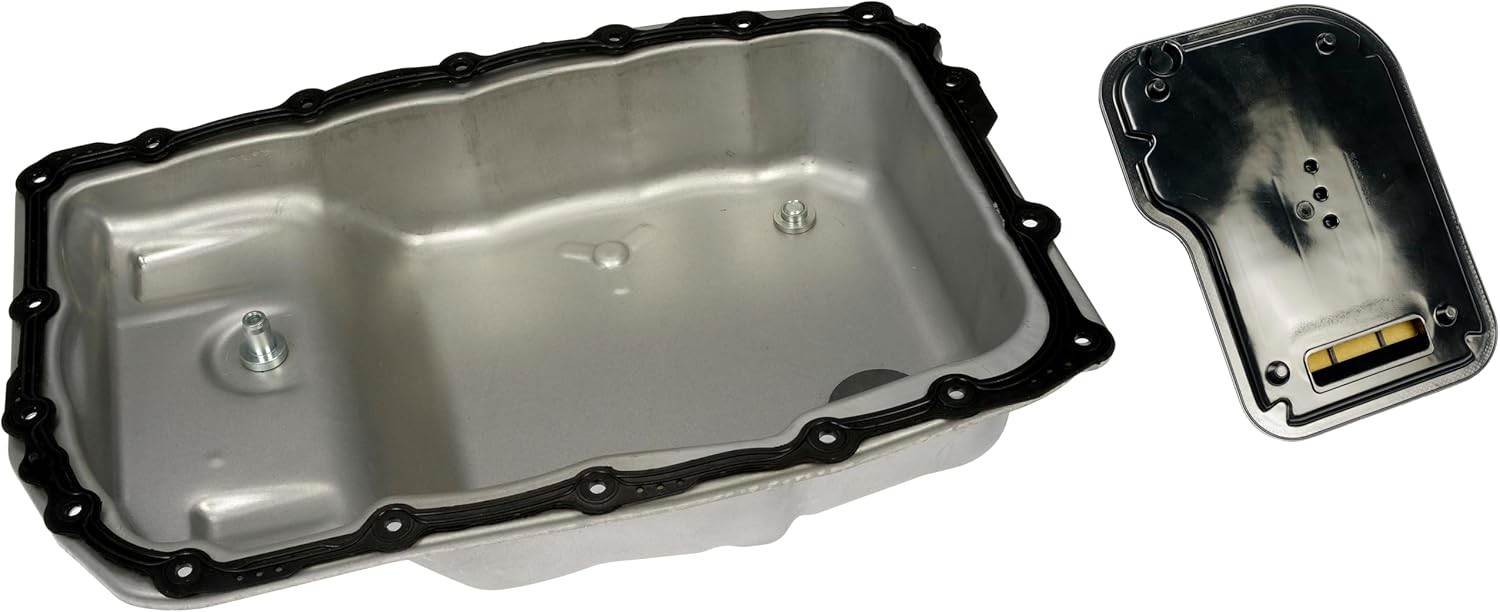 GM Transmission Pan with Drain Plug — Safe, Clean Service, Includes Filter