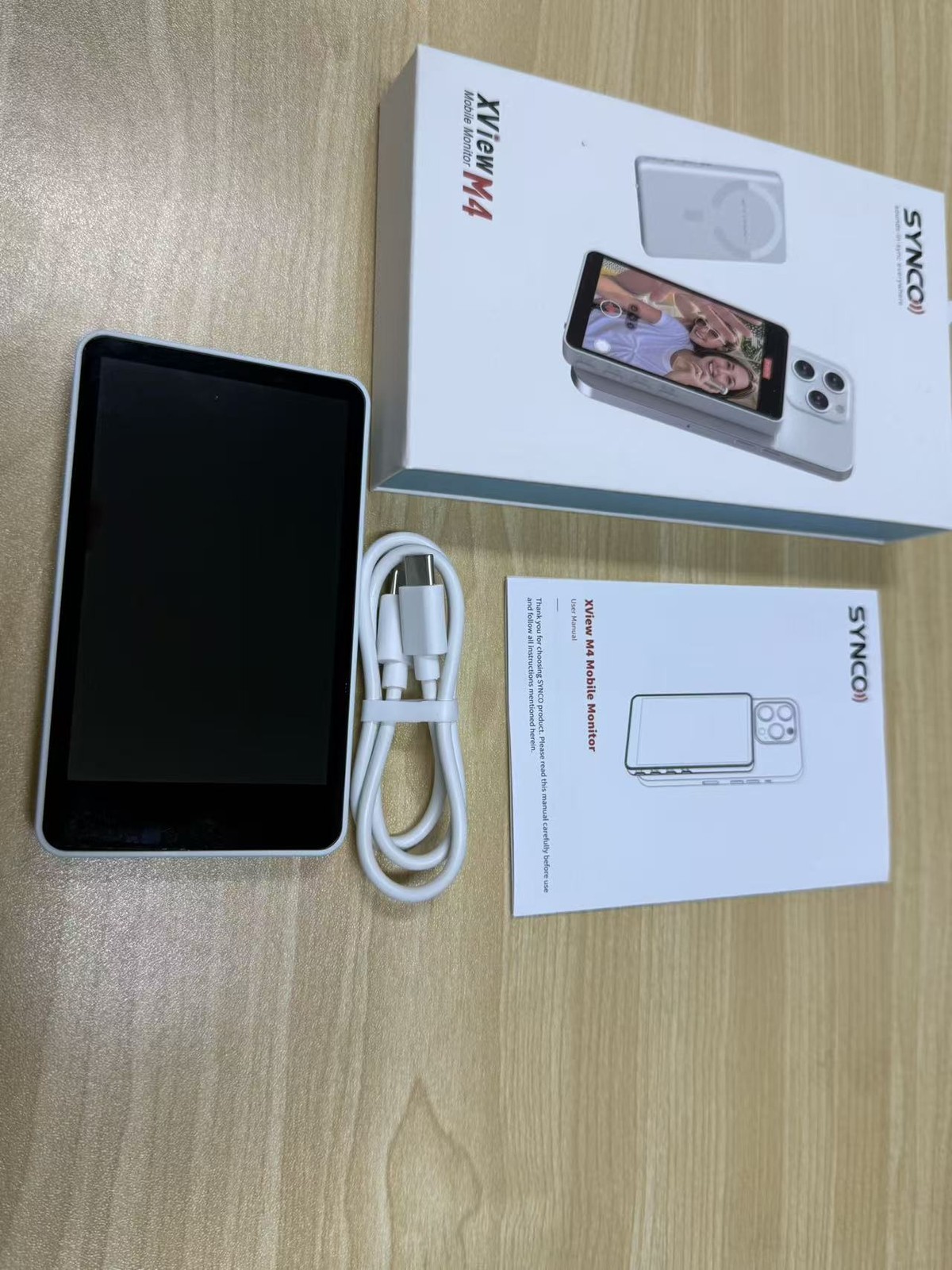 SYNCO XView Selfie Monitor Screen Wireless 4K/1080p Magnetic Vlog Phone Monitor