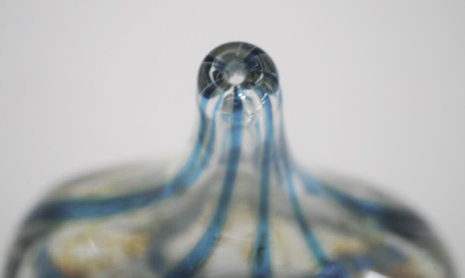 Vintage 1980’s Mdina Art Glass Lollipop Vase A