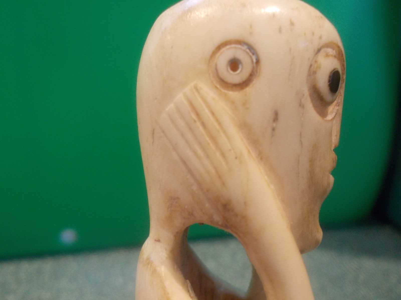 VTG/ Antique Carved Fertility Figure Northwest Coast or Eskimo Shamen Totem