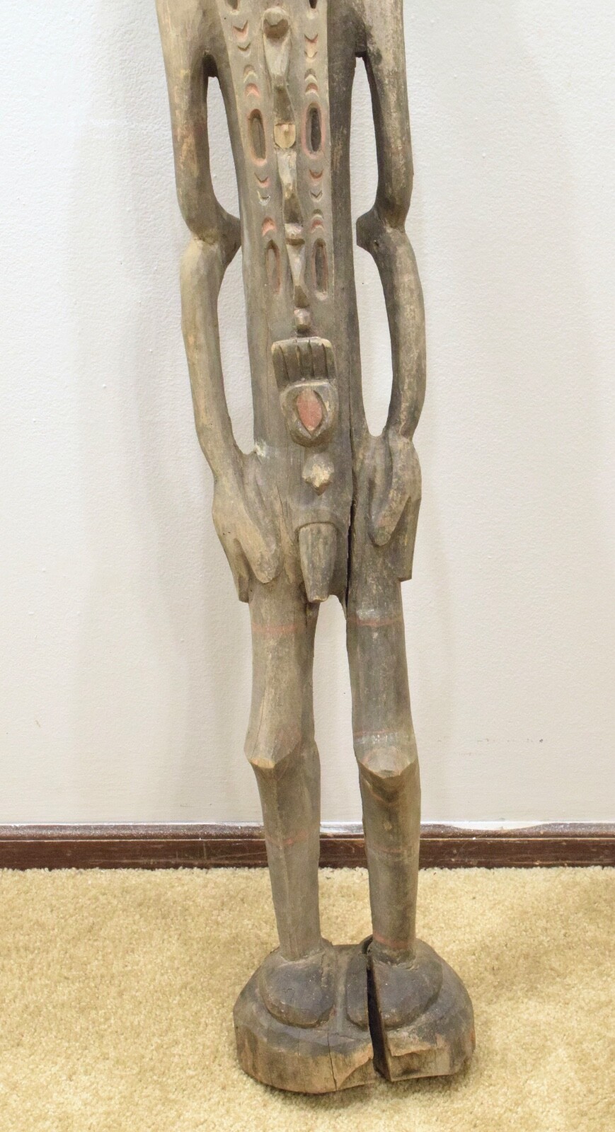 Papua New Guinea Wood Statue Kaminabit VIllage