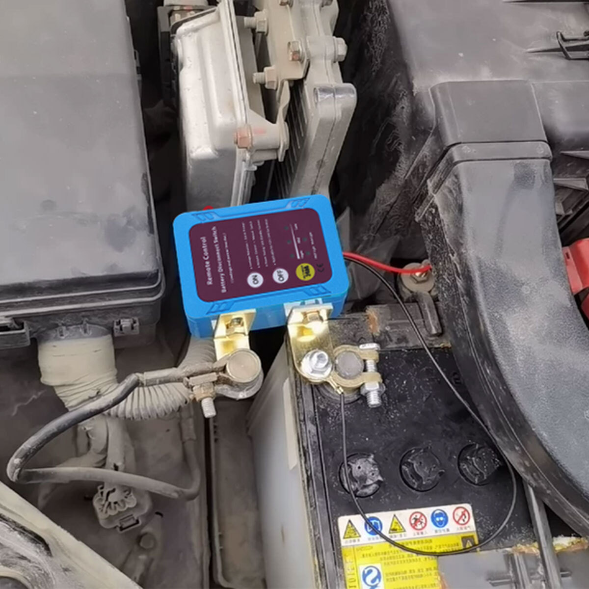 Remote Battery Disconnect Switch 12V 240A Battery Kill Switch for Auto RV ATV