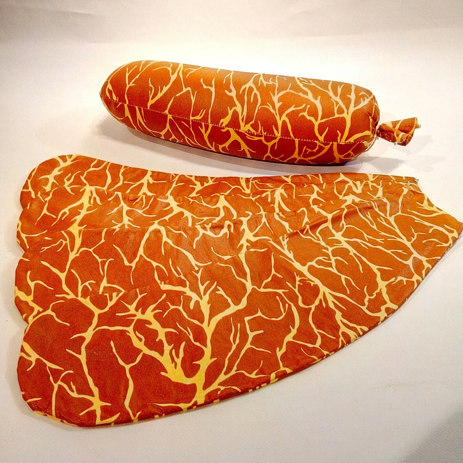 10 pcs. of Craft TEXTILE Sausage Casings, for 3.3 lbs Salami Sausage, Ø3" x 16"