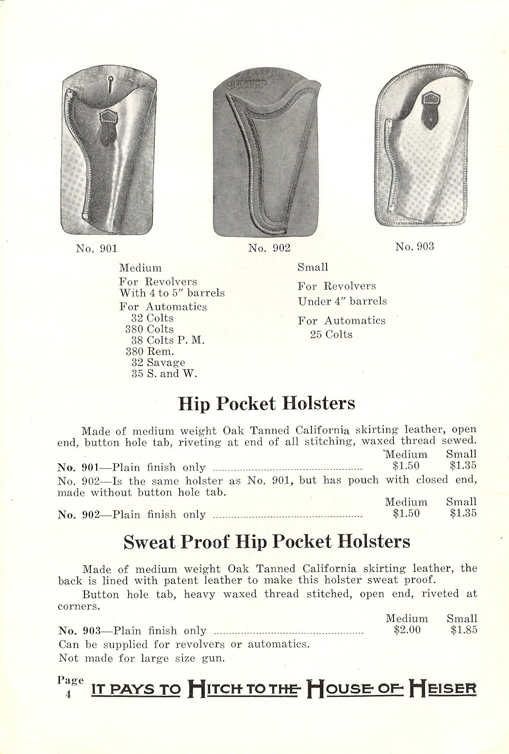 Heiser Catalog #20 (Smoking Gunman) on CD - Gun Leather and much more....