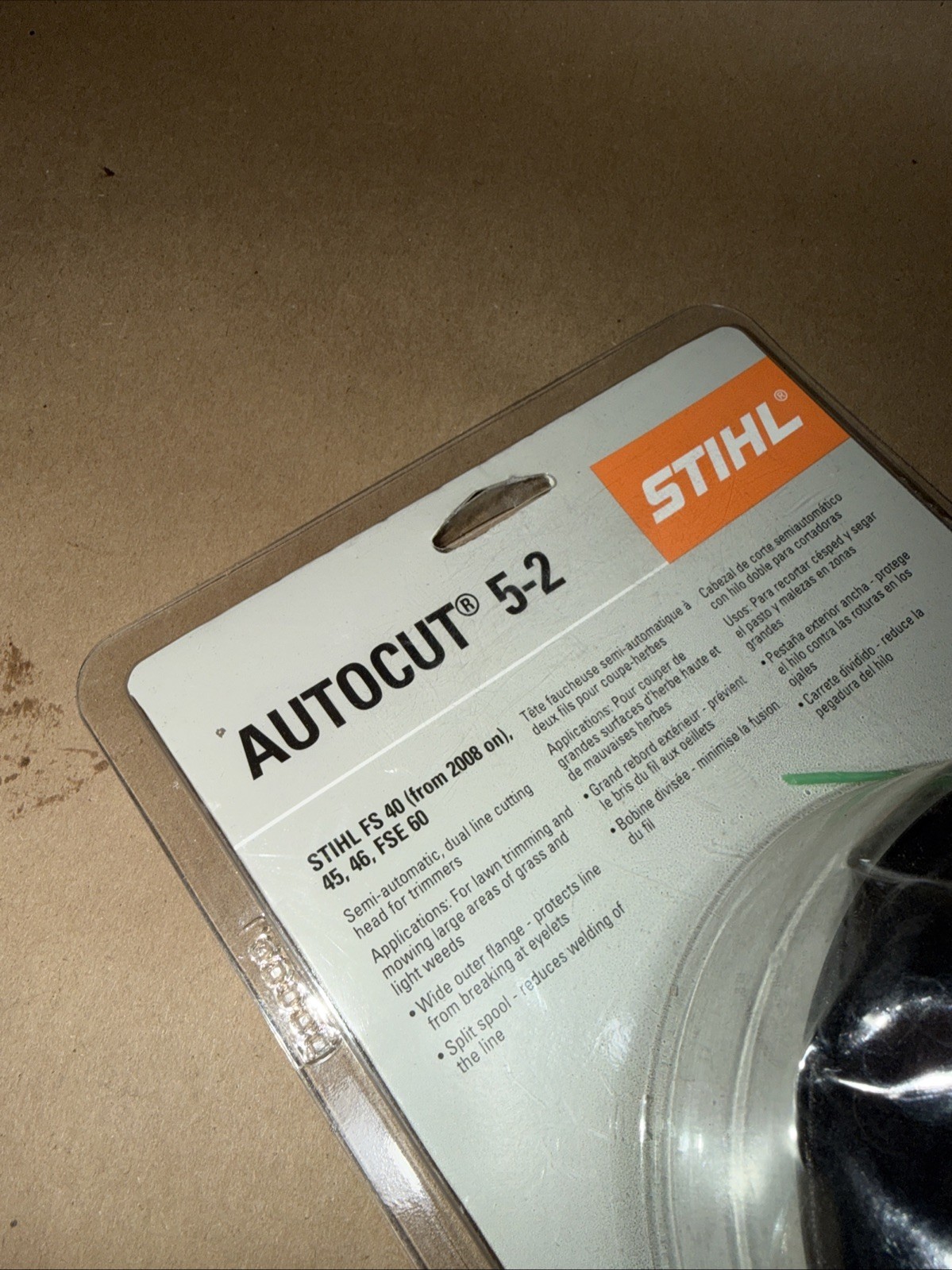 OEM Trimmer Head Stihl 5-2 FS38 FS40 FS45 FS46 FS50 FSE60 4006 710 2103 new