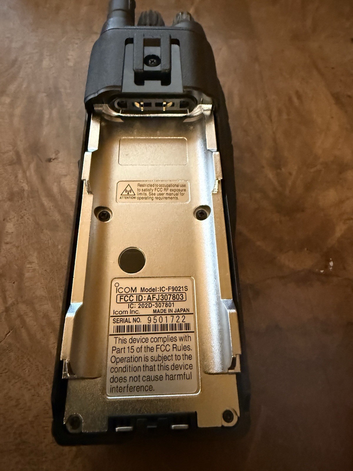 Icom IC-F9021S 440-470MHz P25 Analog conventional portable radio NEW