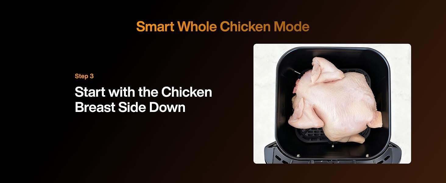 Typhur Sync 8 Quart AI Smart Air Fryer w/ Built-in Wireless Meat Thermometer