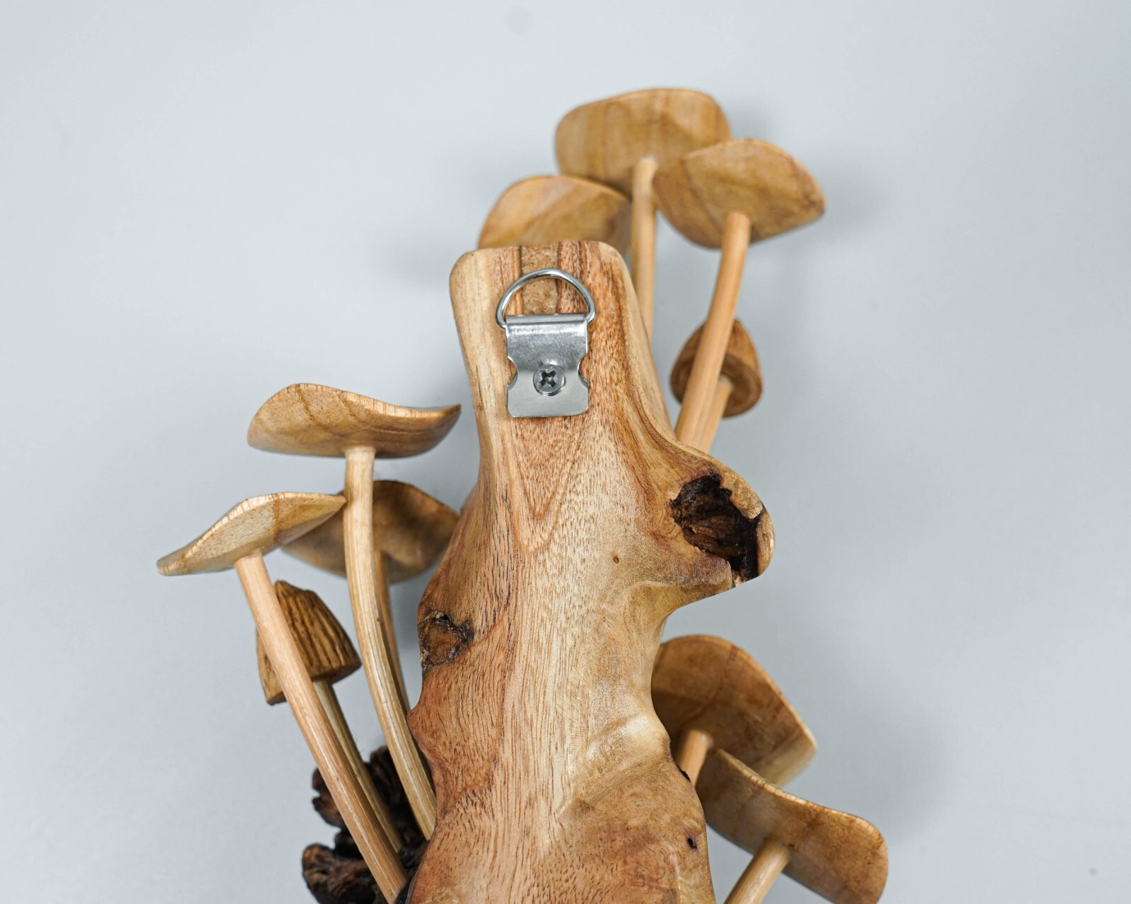 15" Large Mushroom Wall Art, Wall Hanging, Handmade, Statue, Wall Decoration