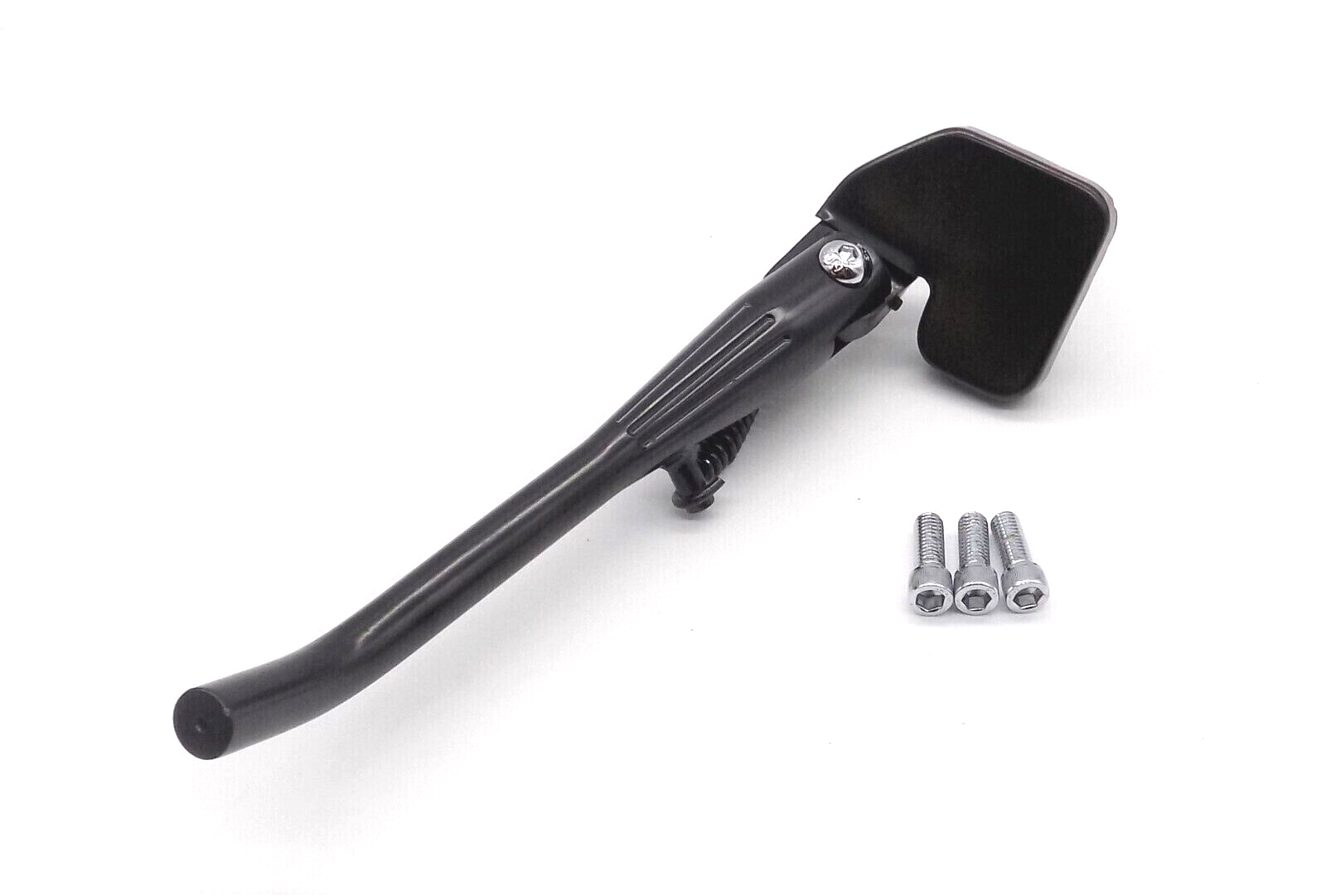 BLACK KICKSTAND 84-99 SOFTAIL RIGID FX FL HARLEY BIG-TWIN