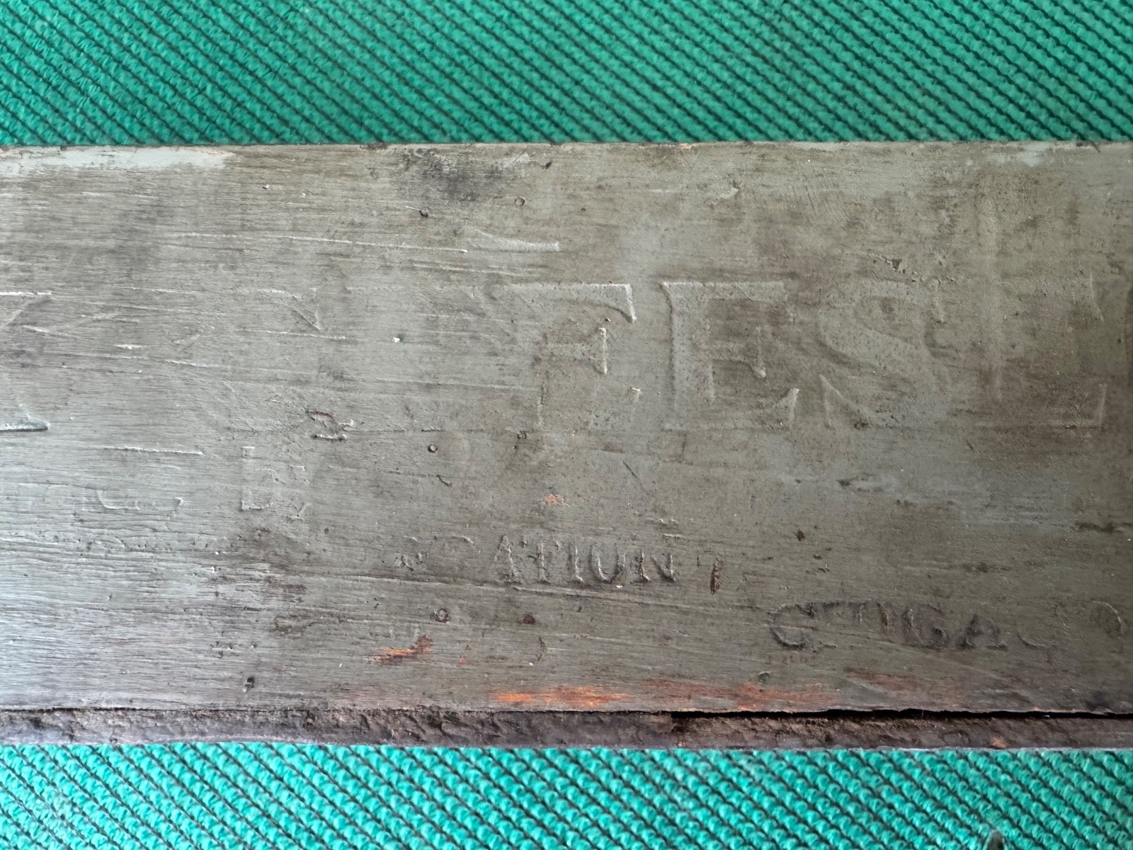 Antique Apothecary Wood Cabinet Bin Nuts, Bolts, Screws 20 Drawers 17"x12"x17"