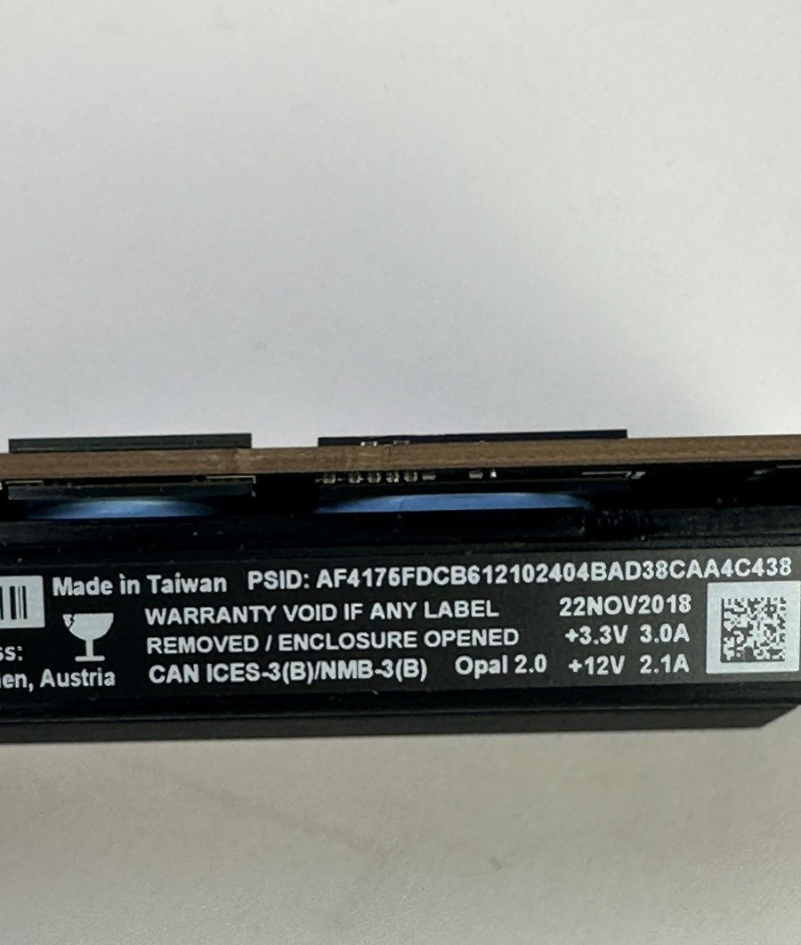 HPE Intel DC Optane P4800X 750GB NVMe PCIe x4 SSD WI AIC 878038-B21 30DWPD 41PBW