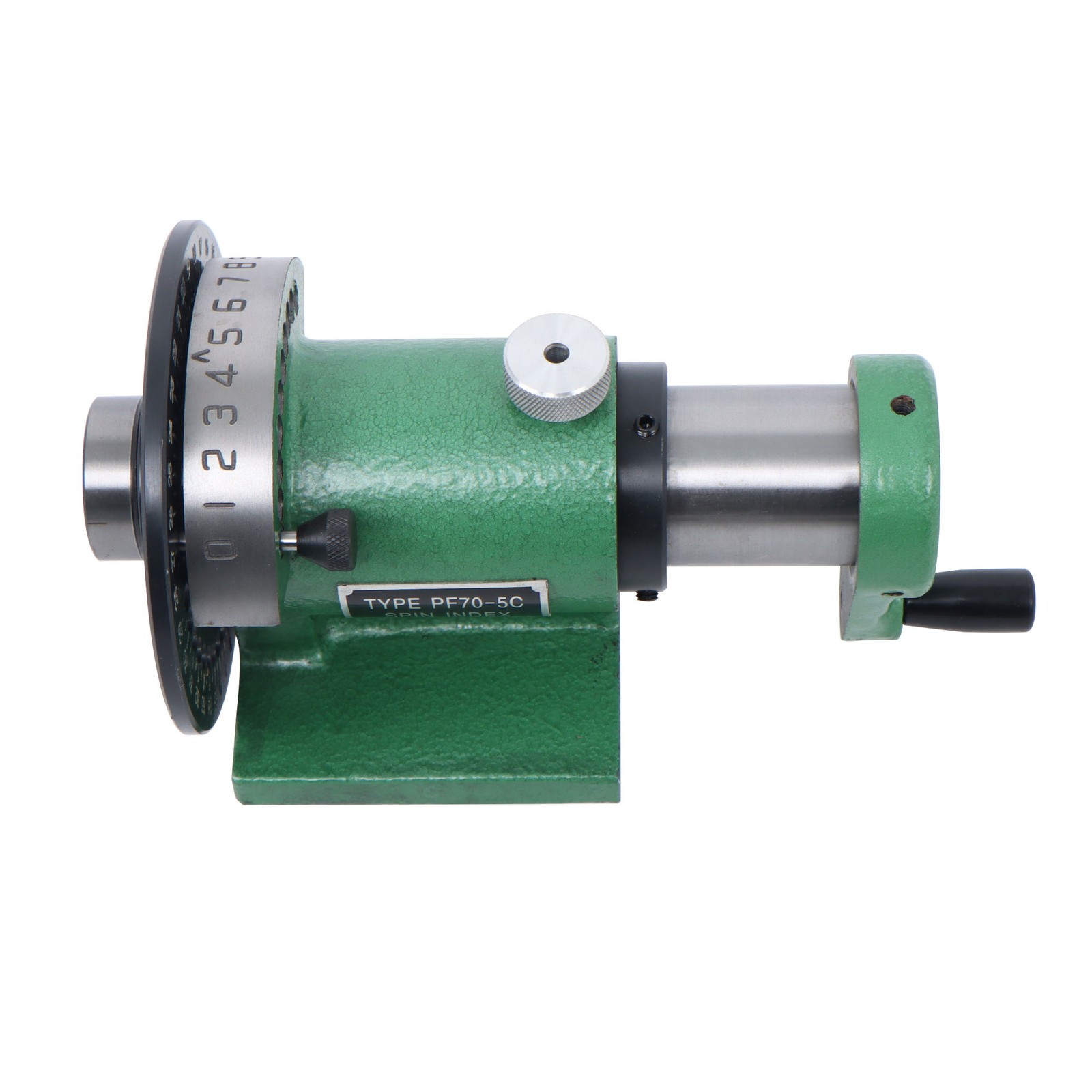 5C Precision Spin Index Fixture Collet .0004" Milling Grinding Horizontal Mill