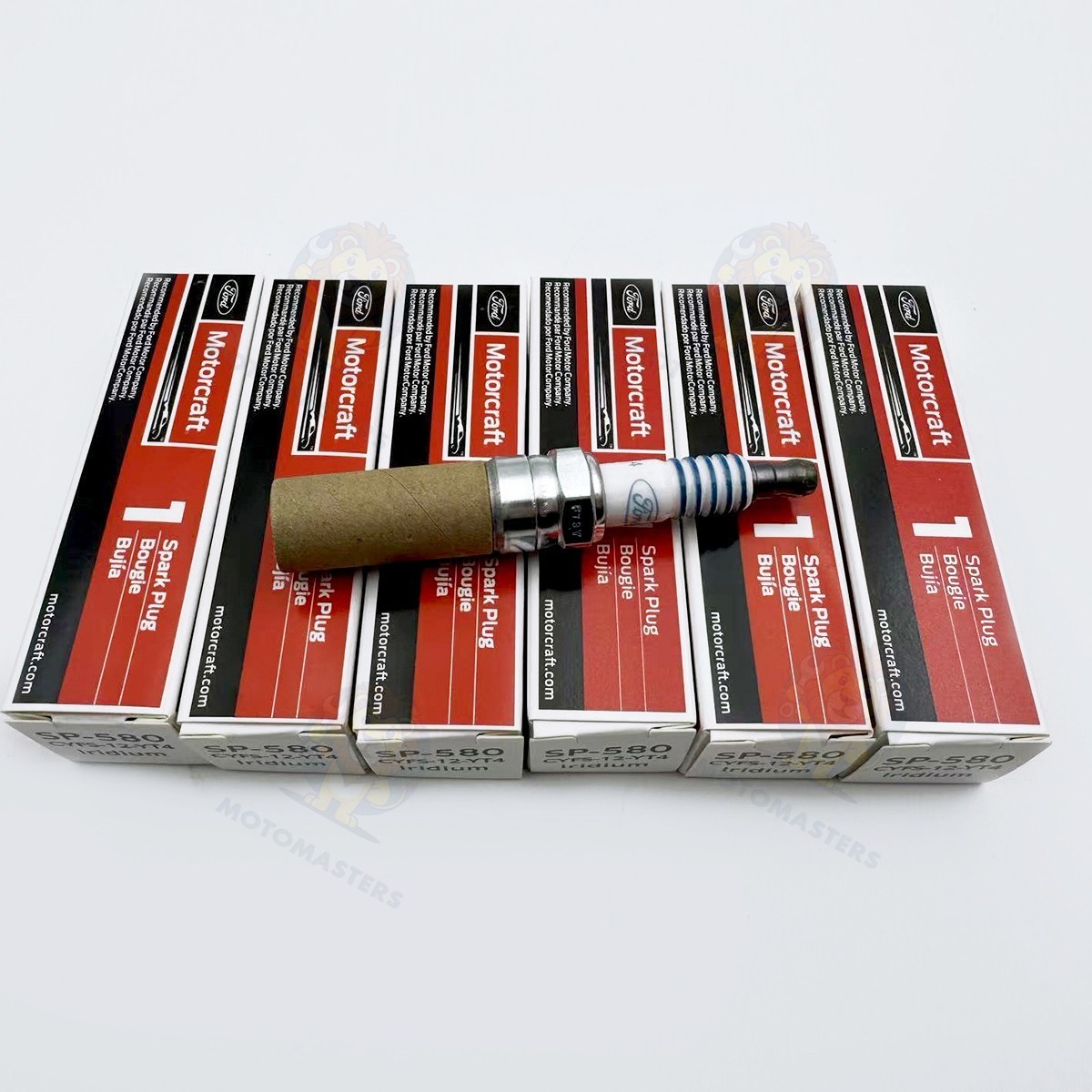 6PCS GENUINE DG549 Ignition Coil SP580 Spark Plug For Motorcraft Ford F150 3.5L