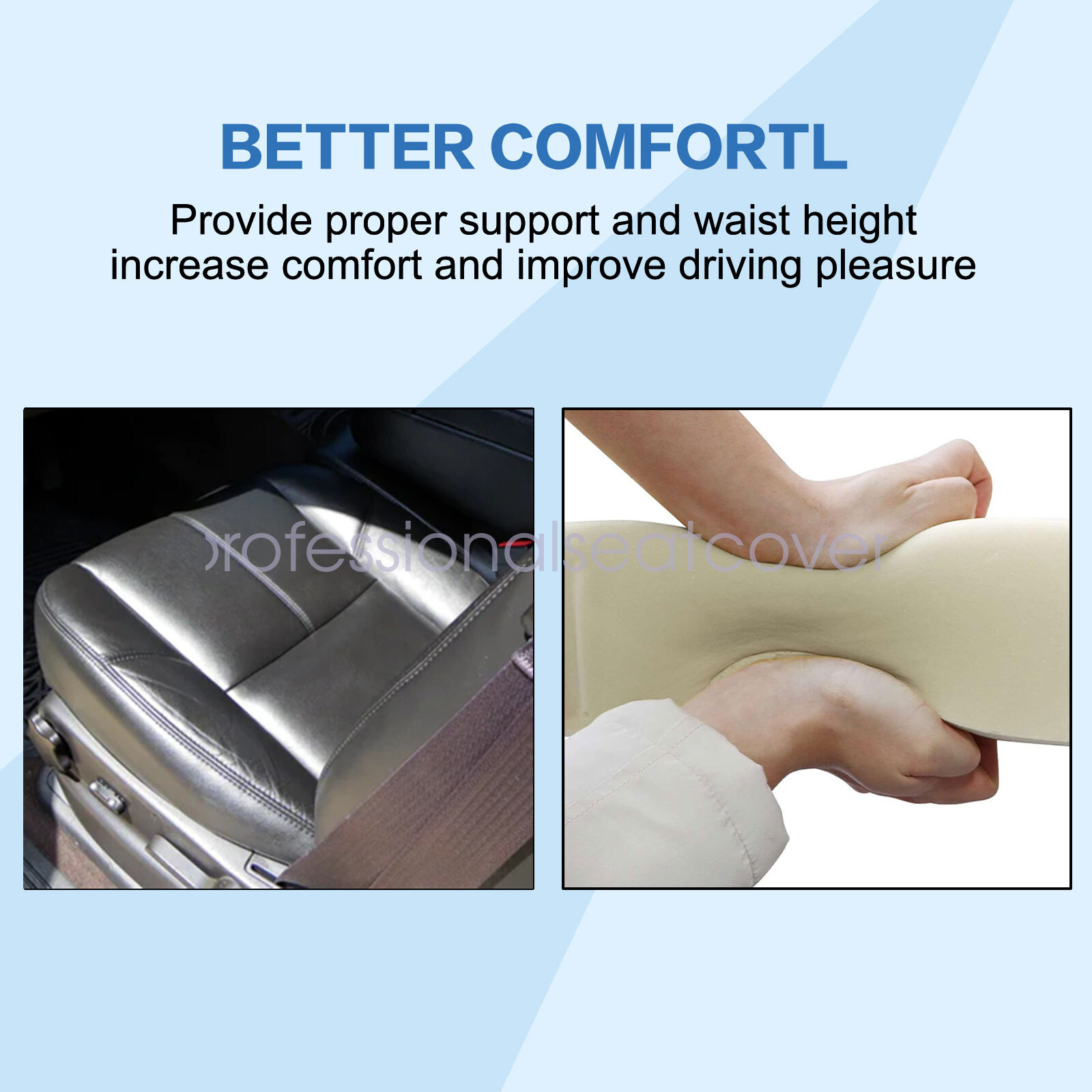 For 2007-2014 Chevy Silverado GMC Sierra 1500 2500 Bottom Seat Cover Foam pad