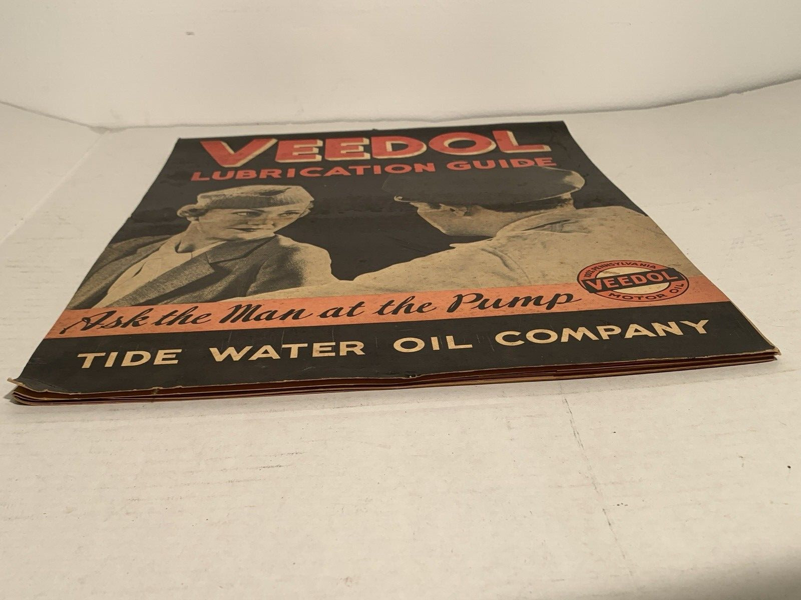 Veedol Lubrication Guide 1928-1934 Fantastic Condition For It's Age Cars, Truck
