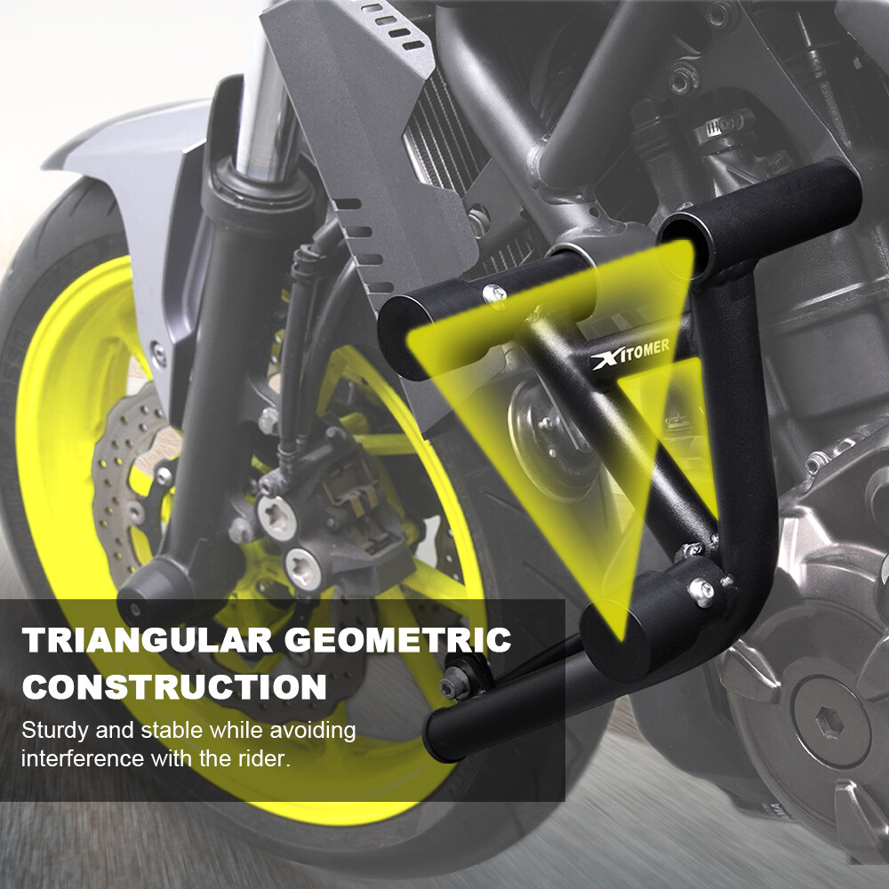 Stunt Engine Guard Crash Cage Crash Bars Fit For Yamaha FZ-07 / MT-07 2014-2024