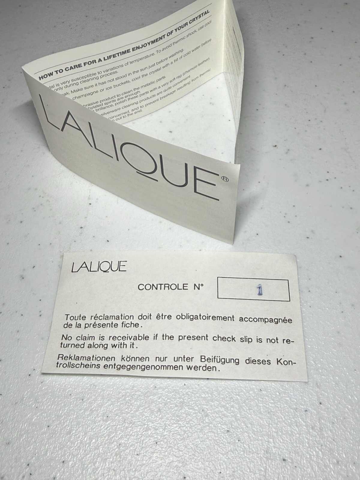 Signed Rene Lalique France Crystal Cheval Tang Presse Horse Paperweight 11816 NR