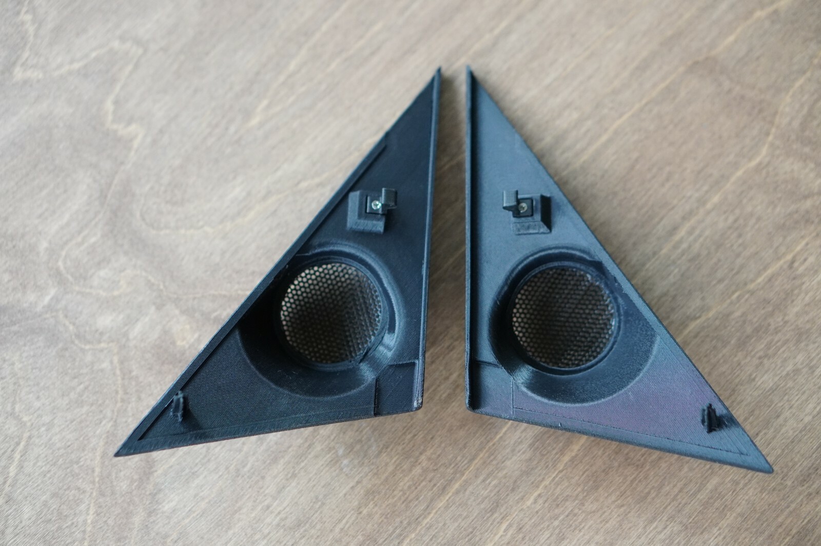 New BMW E30 Tweeter Door Speaker Housings Pair Tweeters