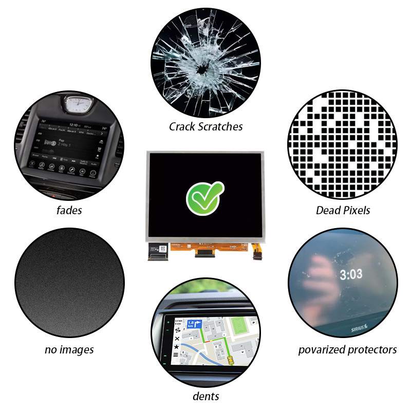 8.4" LCD Display Touch Screen TDO-XGA084 Uconnect 4C For Jeep Challenger 2018-23