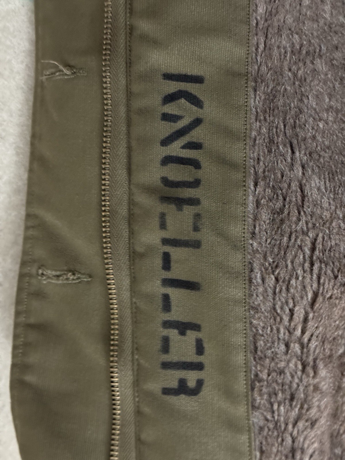 Vintage WW2 40s USN US Navy N1 Deck Jacket Size 38 Medium M Named NXsx 73744