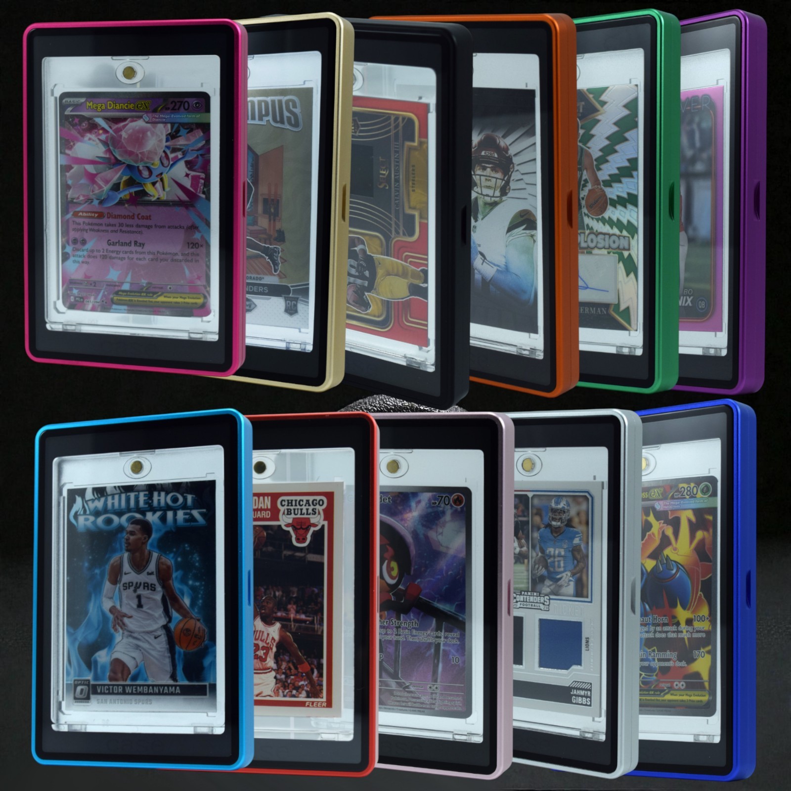 MagLock Vault Outer Metal Case for 35pt - 130pt Magnetic card holders /One Touch