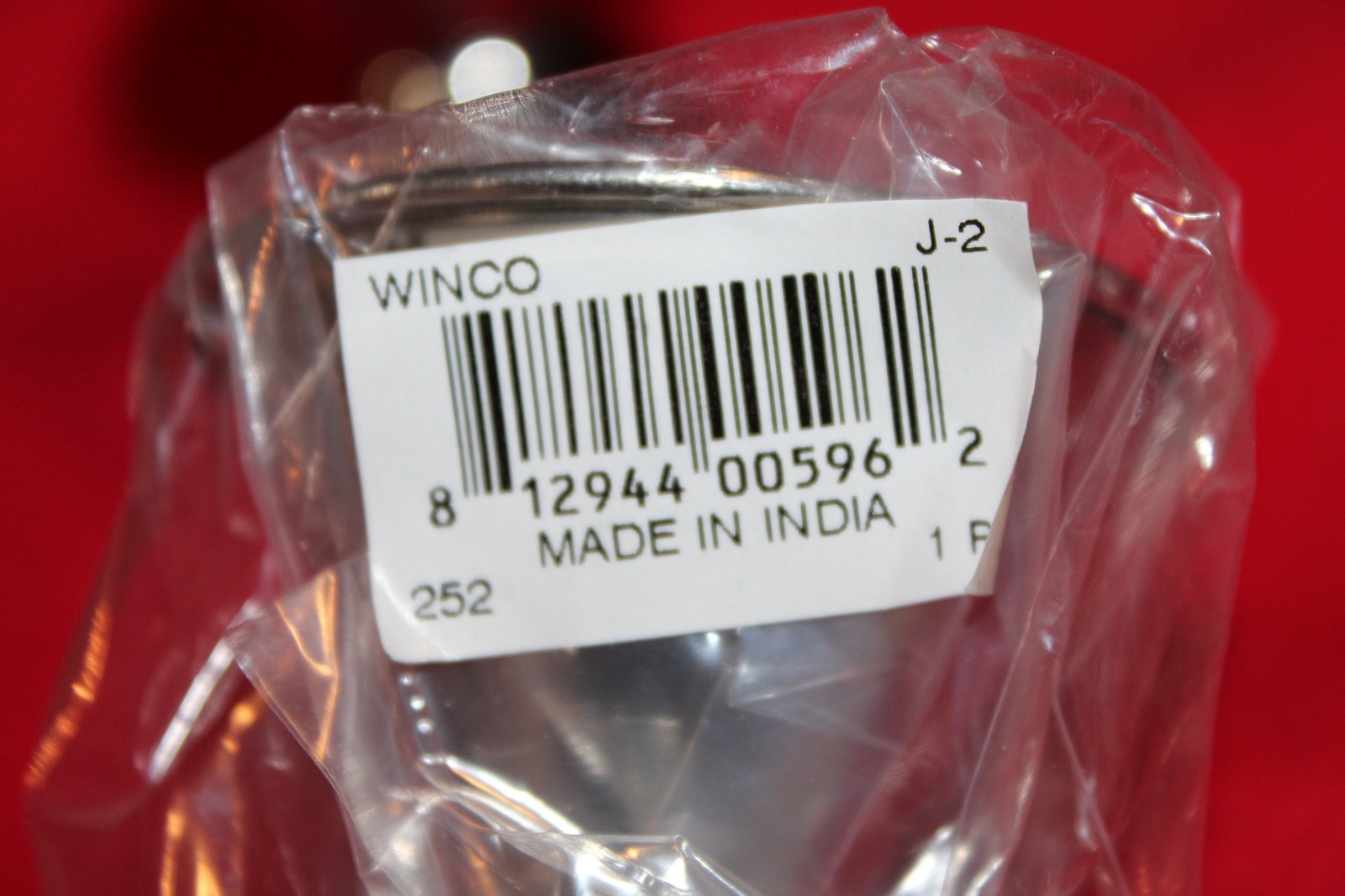 LOT OF 6 Winco J2 Jiggers Stainless Steel 3/4 & 1 Ounce - NEW OLD STOCK