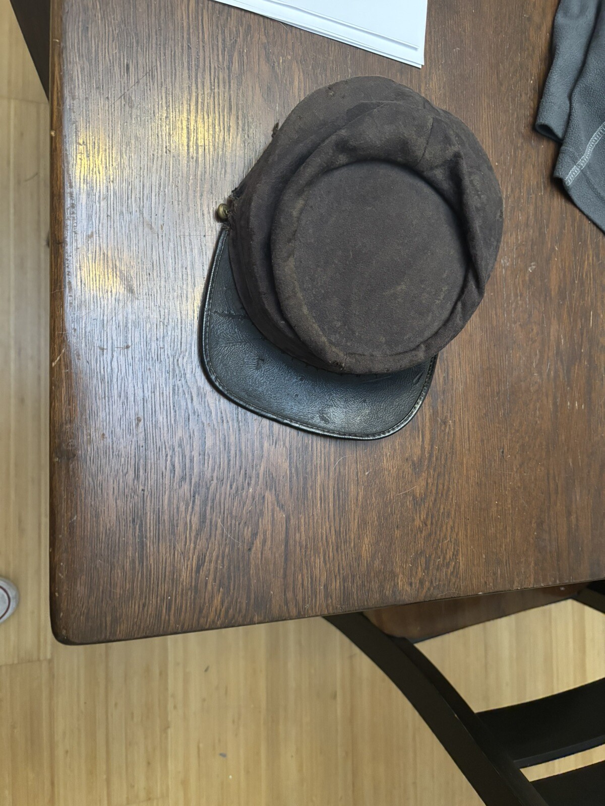 Original Confederate Kepi Hat Civil War