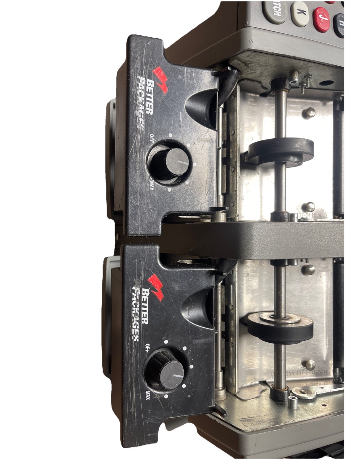 BETTER PACK BP555eSD WATER ACTIVATED DUAL GUM TAPE DISPENSER ELECTRIC POWERED(PL