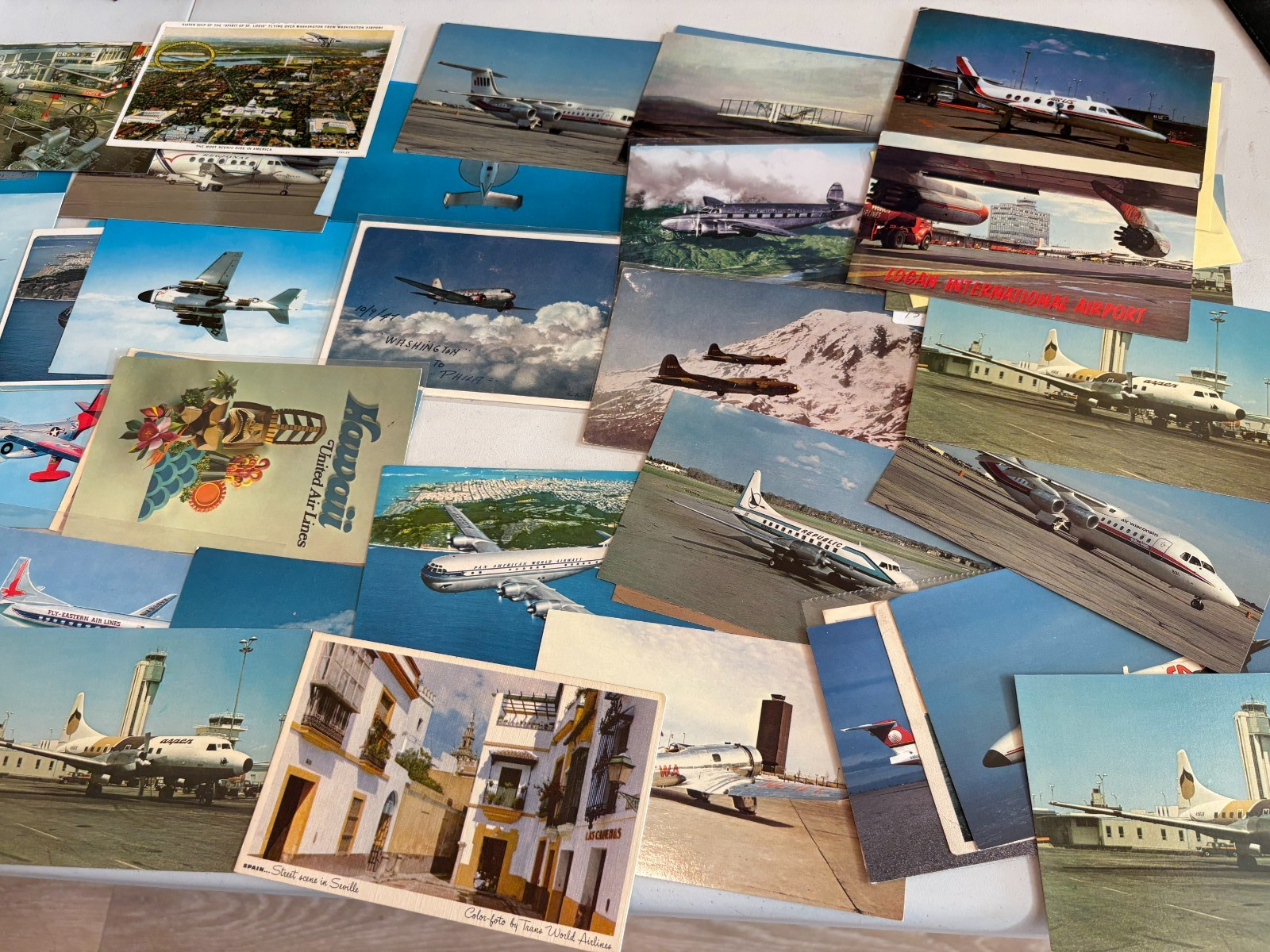 Lot of 25 UNUSED Vintage Postcards USA & FUN TOPICS! 1900s-60s FREE SHIPPING