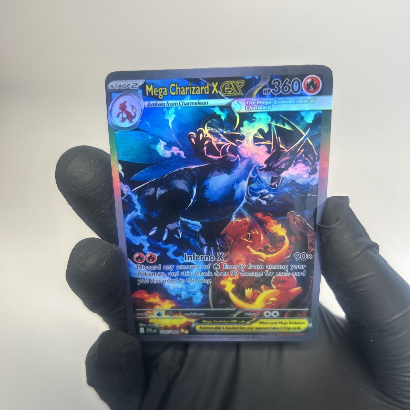 Pokémon Mega Charizard X Ex Holofoil Playtest Card