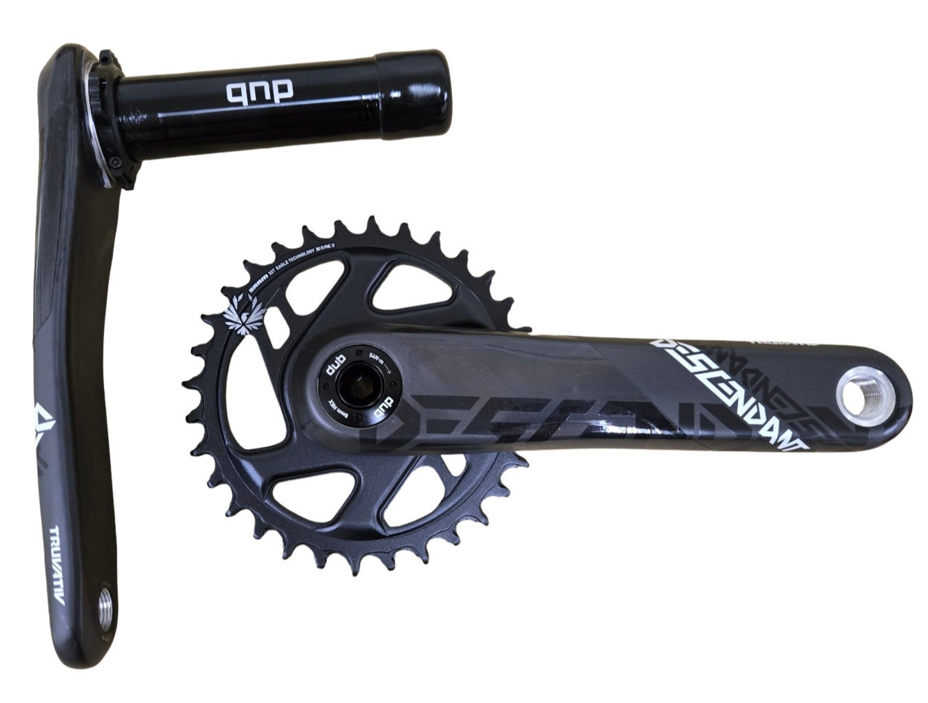 SRAM Truvativ Descendant Eagle Carbon Crankset 12 Speed 32t 170mm DUB Boost MTB