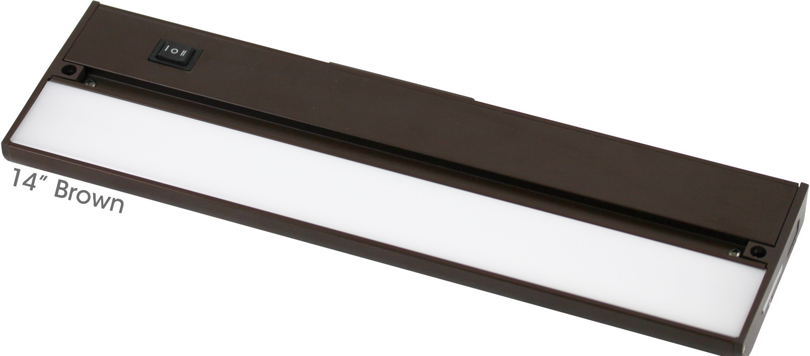 120v Under Cabinet LED 9" 14" 22" 32" Hard Wire Linkable knock outs L-6