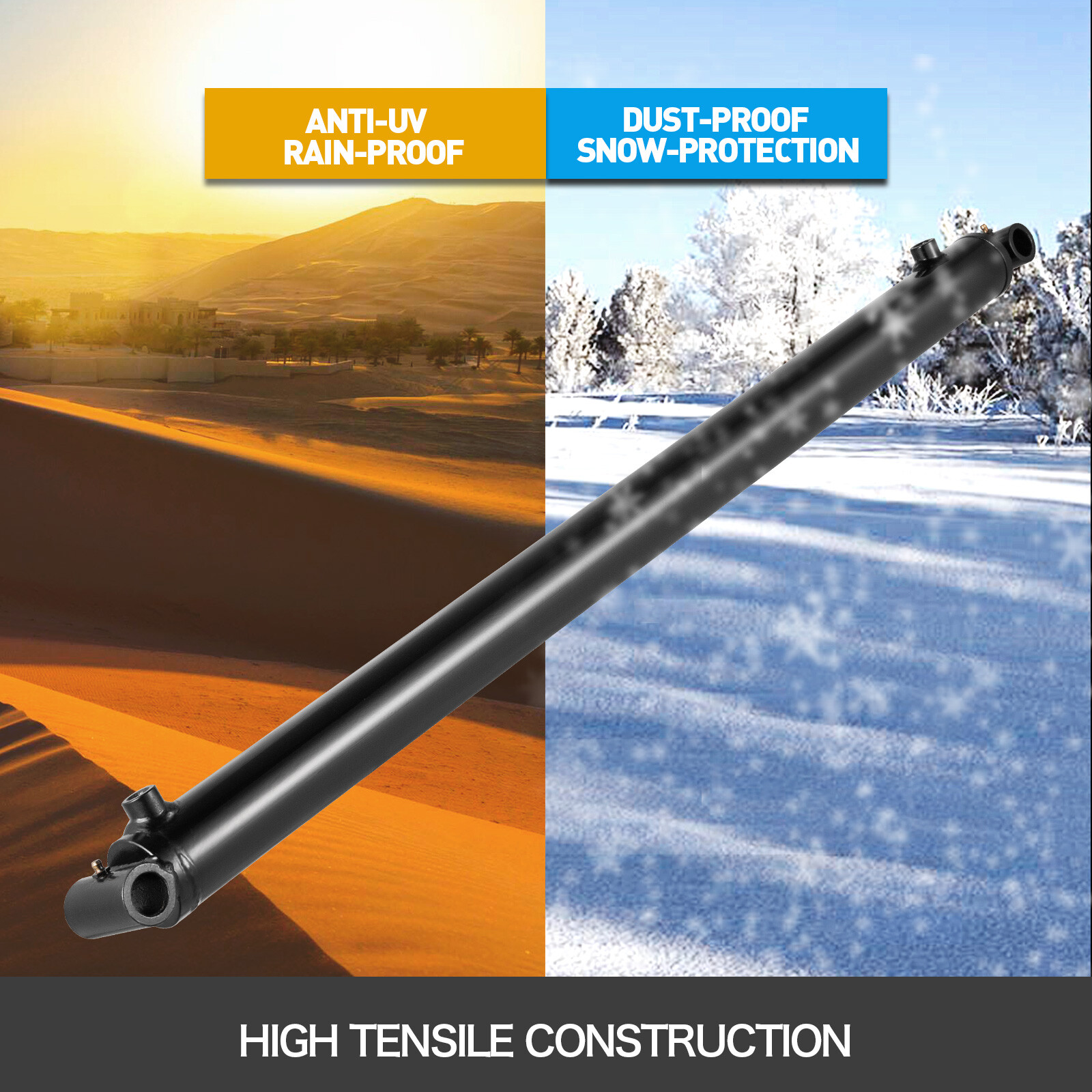 2x36 Hydraulic Cylinder Double Acting 2" Bore 36" Stroke 2500PSI Cylinder