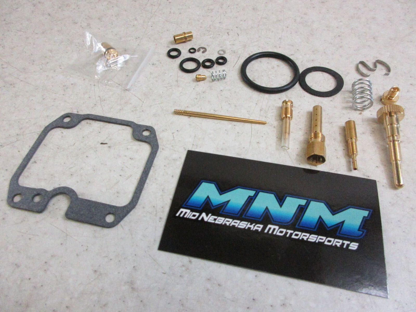 Yamaha Tri Moto 200 / Moto 4 - Complete Carb Kit - Carburetor Rebuild Valve
