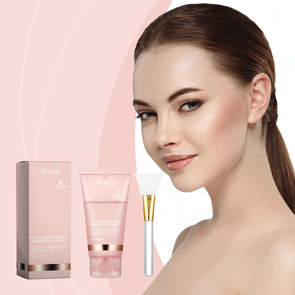 Collagen Overnight Wrapping Mask KOREAN GLASS SKIN ROUTINE Elasticity Hydration