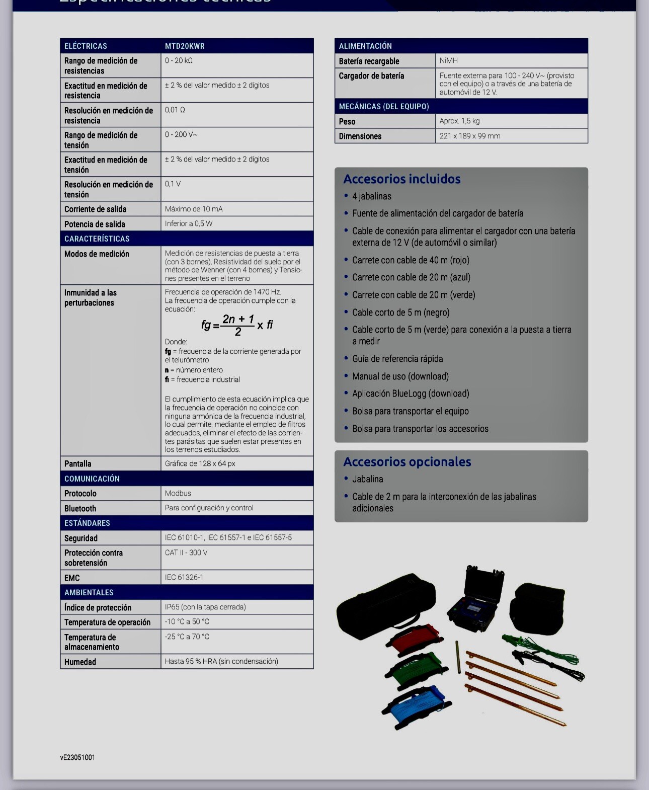 Tentech Megabras MTD20KWR Digital Earth Tester telurometer Reliable Measurement